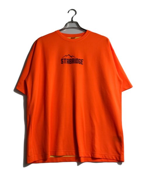 GRIP SWANY（グリップスワニー）GRIP SWANY (グリップスワニー) STABRIDGE (スタブリッジ) quick dry tee オレンジ サイズ:Lの古着・服飾アイテム