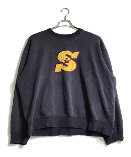 stussy（ステューシー）stussy (ステューシー) Sロゴスウェット ネイビー サイズ:Lの古着・服飾アイテム