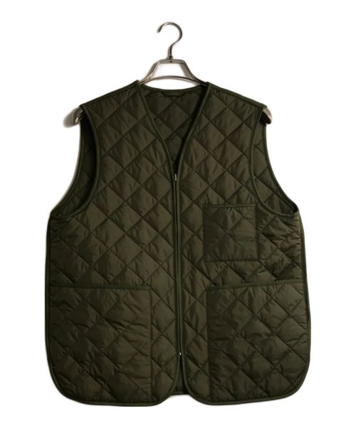 Barbour（バブアー）Barbour (バブアー) MARKAWARE (マーカウェア) 別注 QUILTING VEST カ＾キ サイズ:2の古着・服飾アイテム