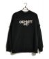 CARHARTT WIP（カーハート）の古着「SHATTER SWEAT」｜ブラック