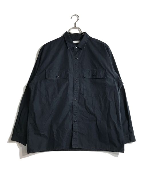 nanamica（ナナミカ）nanamica (ナナミカ) Utility Light Wind Shirt ネイビー サイズ:Ｍの古着・服飾アイテム