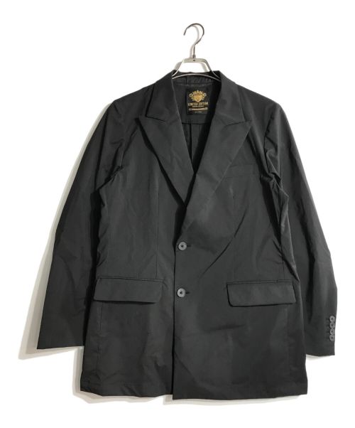 MAISON SPECIAL（メゾンスペシャル）MAISON SPECIAL (メゾンスペシャル) Dress-Over Peaked Lapel Semi-Double Tailored Jacket ブラック サイズ:1の古着・服飾アイテム