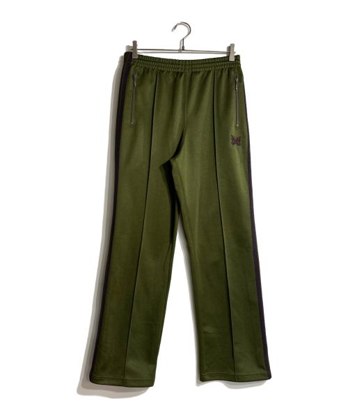 Needles（ニードルズ）Needles (ニードルズ) Track Pant  Poly Smooth サイドラインスウェットパンツ オリーブ×パープル サイズ:Sの古着・服飾アイテム