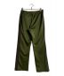 Needles (ニードルズ) Track Pant  Poly Smooth サイドラインスウェットパンツ オリーブ×パープル サイズ:S：13000円