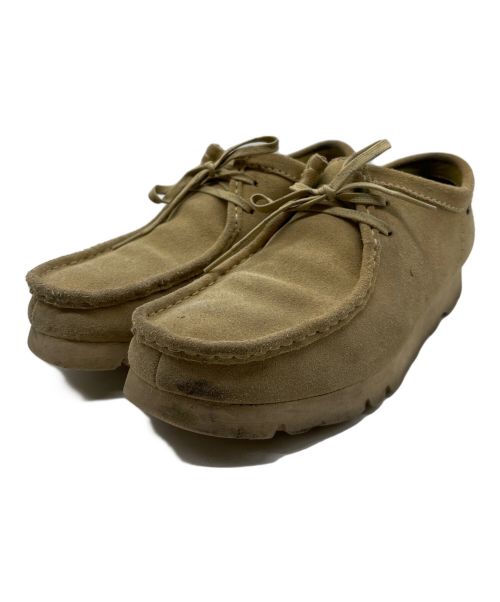 CLARKS（クラークス）CLARKS (クラークス) WallabeeGTXチャッカブーツ ベージュ サイズ:26.5の古着・服飾アイテム