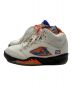 NIKE (ナイキ) AIR JORDAN5 RETRO オレンジ×ホワイト サイズ:25 未使用品：9000円