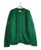 steinシュタイン）の古着「KID MOHAIR KNIT CARDIGAN」｜グリーン