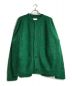 stein（シュタイン）の古着「KID MOHAIR KNIT CARDIGAN」｜グリーン