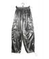 led（レッド）の古着「2WAY METALLIC CARGO PANTS」｜シルバー