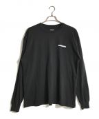 NEIGHBORHOODネイバーフッド）の古着「24AW NH . TEE LS-1/ロングスリーブカットソー」｜ブラック