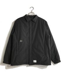 WTAPS（ダブルタップス）の古着「STOCK MAN JACKET POLYTUSSAH」｜ブラック