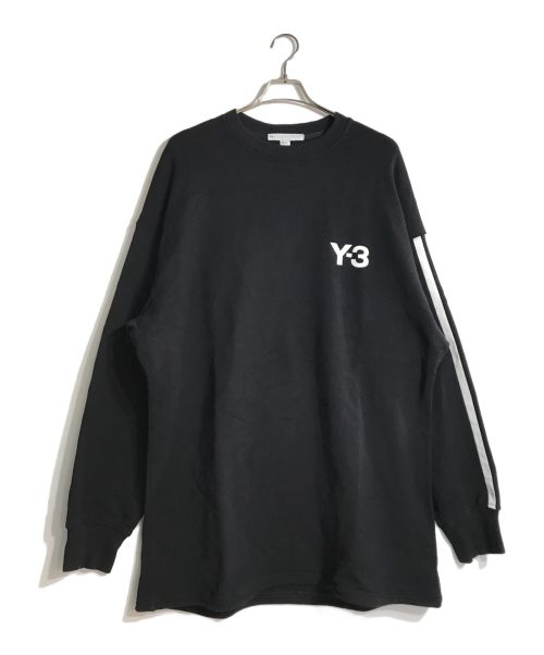 Y-3（ワイスリー）Y-3 (ワイスリー) M CH1 CREW SWEATSHIRT ブラック サイズ:Lの古着・服飾アイテム