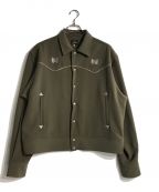 Needlesニードルズ）の古着「Piping Cowboy Shirt Jacket」｜カーキ