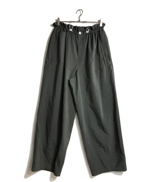 F/CE.（エフシーイー）F/CE. (エフシーイー) Light Weight Wide Trousers/ワイドパンツ グレー サイズ:Sの古着・服飾アイテム