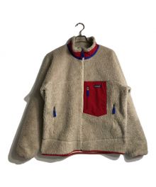 Patagonia（パタゴニア）の古着「Classic Retro X Jacket/クラシックレトロXジャケット」｜アイボリー×レッド×ブルー