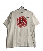 SAINT MICHAELセントマイケル）の古着「SS TEE/DICE/WHITE/プリントTシャツ」｜ホワイト