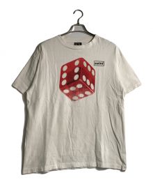 SAINT MICHAEL（セントマイケル）の古着「SS TEE/DICE/WHITE/プリントTシャツ」｜ホワイト