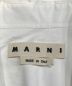 中古・古着 MARNI (マルニ) ドローコードシャツ アイボリー サイズ:46：13000円