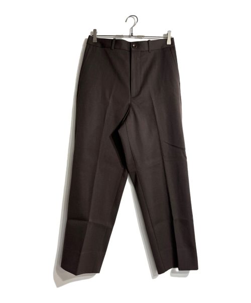 STEVEN ALAN（スティーブンアラン）STEVEN ALAN (スティーブンアラン) TW D/CLT SUPER BAGGY EASY PANT/センタープレスパンツ ブラウン サイズ:Lの古着・服飾アイテム