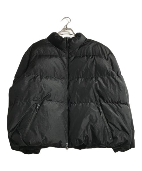 digawel（ディガウェル）DIGAWEL (ディガウェル) F/CE. (エフシーイー) 別注 Puffer Jacket/シルク混ダウンジャケット ブラック サイズ:1の古着・服飾アイテム