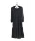 Her lip to (ハーリップトゥ) Majolica Pleated Chiffon Long Dress ブラック サイズ:S 未使用品：15000円