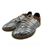 adidas×WALES BONNERアディダス×ウェールズボナー）の古着「MN SAMBA METALLIC SILVMT」｜シルバー×ベージュ