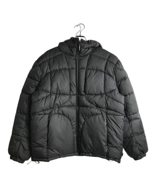 SUPREME（シュプリーム）Supreme (シュプリーム) 21FW Warp Hooded Puffy Jacket ブラック サイズ:Lの古着・服飾アイテム