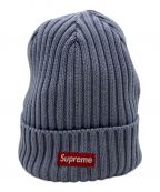 SUPREMEシュプリーム）の古着「スモールボックスロゴニット帽」｜ブルー