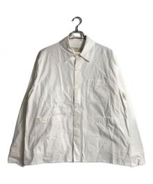 MAISON  KINEMA（メゾンキネマ）の古着「Cotton pajama shirt jacket」｜ホワイト