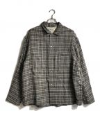 echeveriaエケベリア）の古着「Linenwool shirts」｜グレー