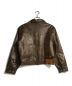 B.BALLSY (ボールジーブラザーズ) type leather jacket ブラウン サイズ:M：12000円