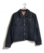 B.BALLSEYボールジーブラザーズ）の古着「Rigid box short denim jacket」｜インディゴ