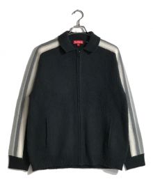 SUPREME（シュプリーム）の古着「23SS Sleeve Stripe Zip Up Sweater」｜ブラック