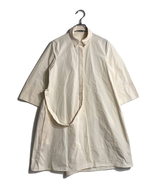 JIL SANDER（ジルサンダー）JIL SANDER (ジルサンダー) ロングシャツ アイボリー サイズ:36の古着・服飾アイテム