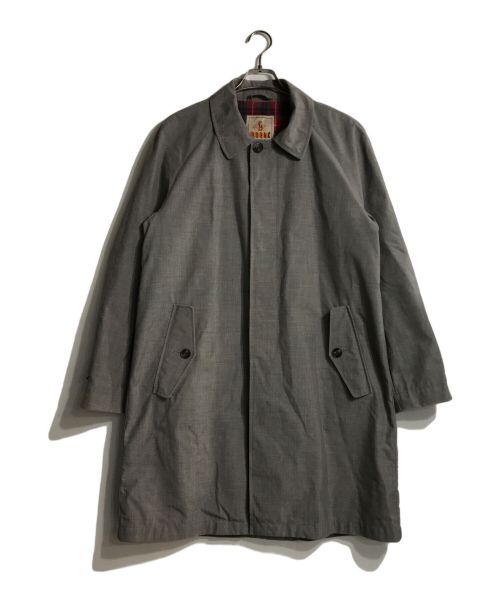 BARACUTA（バラクータ）BARACUTA (バラクータ) ステンカラーコート グレー サイズ:42の古着・服飾アイテム