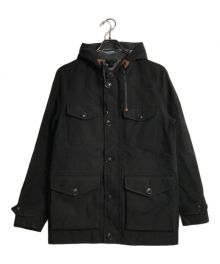 BARACUTA（バラクータ）の古着「モールスキンフーデットコート」｜ブラック