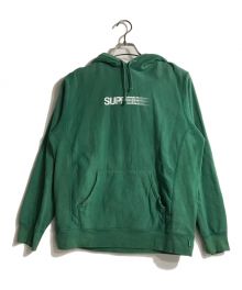 SUPREME（シュプリーム）の古着「Motion Logo Hooded」｜グリーン