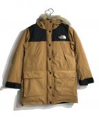 THE NORTH FACEザ ノース フェイス）の古着「Mountain Down Coat」｜ブラック×ベージュ