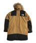 THE NORTH FACE (ザ ノース フェイス) Mountain Down Coat ブラック×ベージュ サイズ:M：27000円