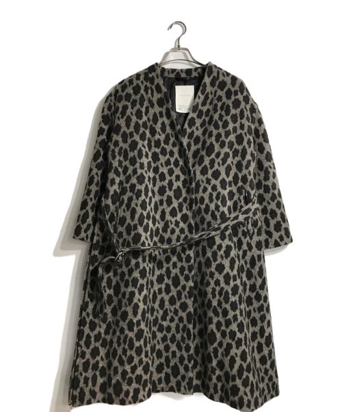 ELENDEEK（エレンディーク）ELENDEEK (エレンディーク) A LINESIDE ZIP LEOPARD CT グレー サイズ:01の古着・服飾アイテム