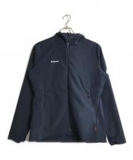 MAMMUT (マムート) Macun SO Hooded Jacket ネイビー サイズ:XL