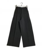 Fax copy Expressファックス コピー エクスプレス）の古着「wide leg pants」｜ブラック