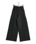 Fax Copy Express（ファックス コピー エクスプレス）の古着「wide leg pants」｜ブラック