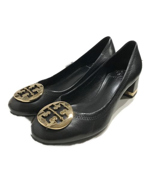 TORY BURCH（トリーバーチ）TORY BURCH (トリーバーチ) パンプス ブラック サイズ:24.5cmの古着・服飾アイテム