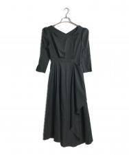 Her lip to (ハーリップトゥ) Grand Twill Ruffled Dress ブラック サイズ:S 未使用品