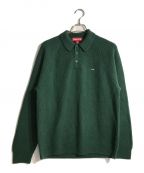 SUPREMEシュプリーム）の古着「24AW Small Box Polo Sweater」｜グリーン