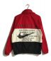 NIKE (ナイキ) SWOOSH HOODY WOVEN JACKET レッド×ホワイト×ブラック サイズ:L：8000円