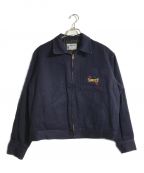 saco uniformsサコ ユニフォーム）の古着「TALONジップヴィンテージワークジャケット」｜ネイビー