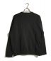 MHL (エムエイチエル) DRY COTTON LINEN LOOPBACK CARDIGAN ブラック サイズ:L：7000円