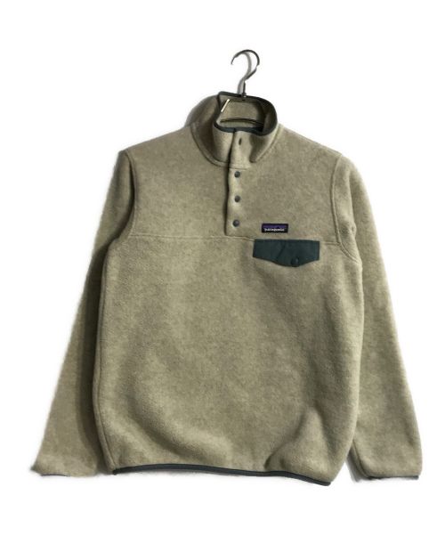 Patagonia（パタゴニア）Patagonia (パタゴニア) ライトウェイトシンチラスナップT アイボリー サイズ:Sの古着・服飾アイテム